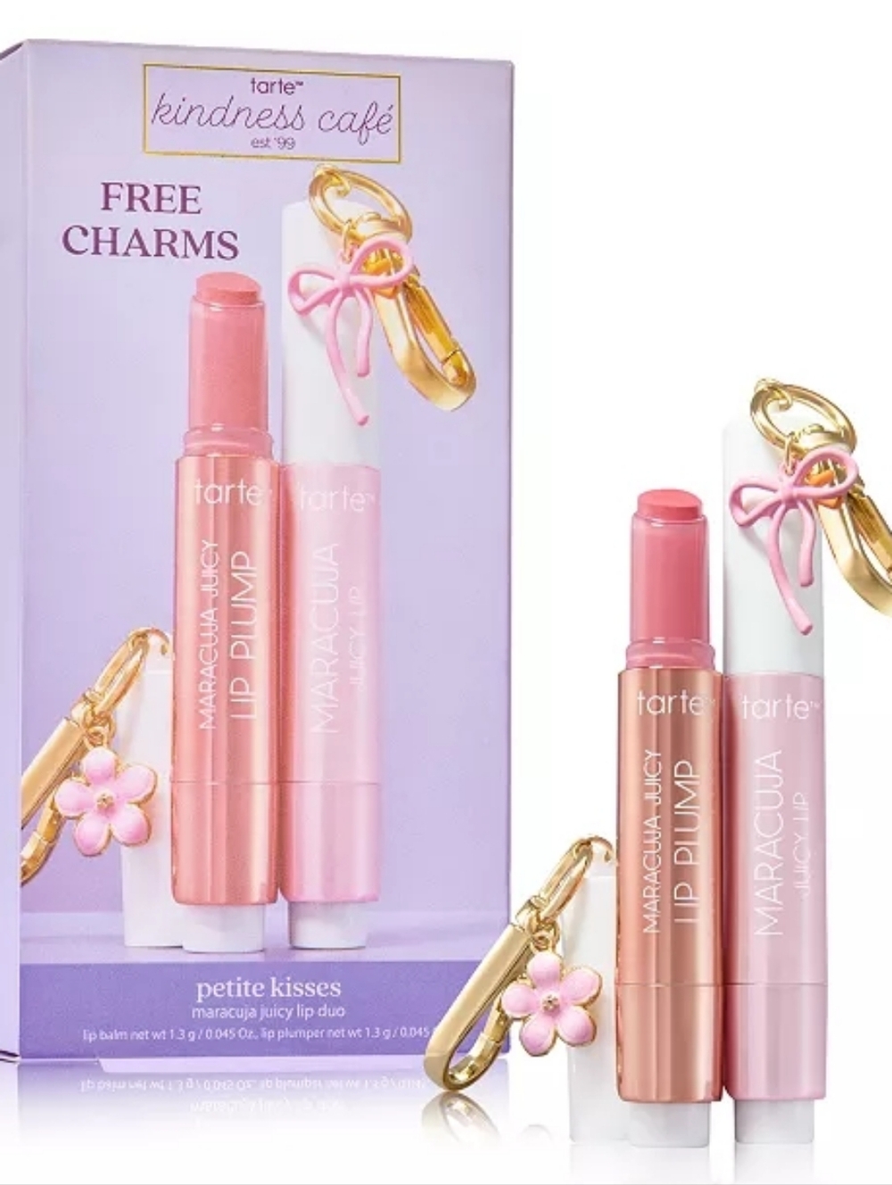 tarte Cosmetics 2-Pc. Petite Kisses Maracuja Juicy Lip Set (Hibiscus, Primrose)